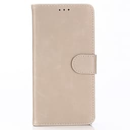 iPhone XS Max Retro Plånboksfodral / Fodral - Beige