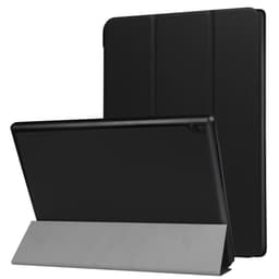 Kolminkertainen jalustapöytäkuori Lenovo Tab 4 10: lle - musta