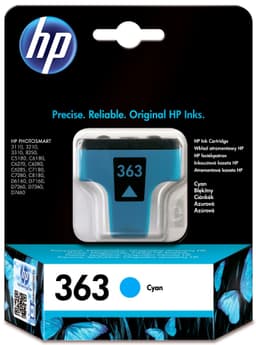 HP 363 mustekasetti (syaani)