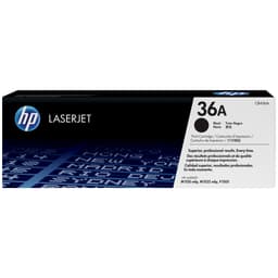 HP toner 36A Sort