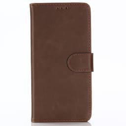 Samsung Galaxy A9 (2018) Stilrent plånboksfodral - Coffee