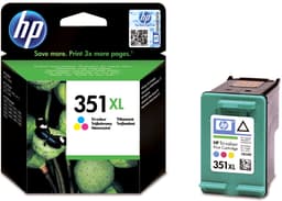 HP blækpatron 351 XL Cyan Magenta Gul