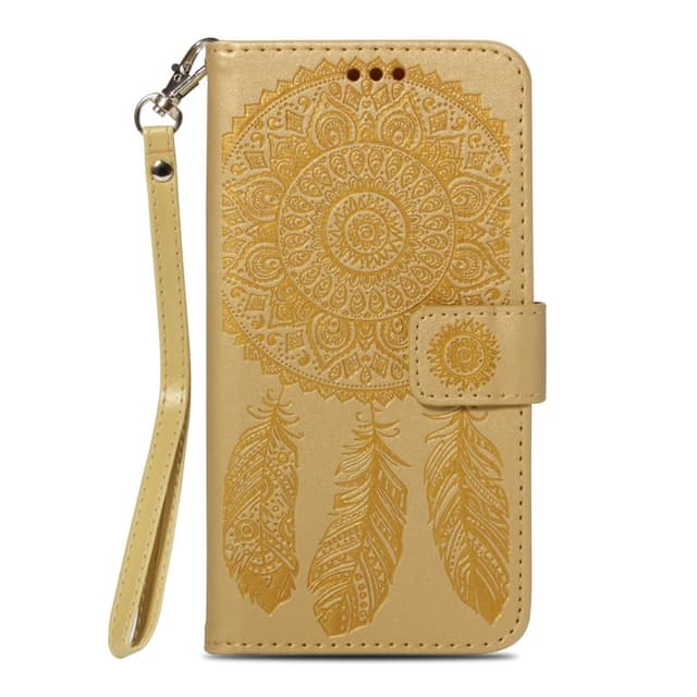 iPhone XS Max Plånboksfodral - Dream Catcher - Gul