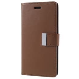 Mercury GOOSPERY Rich Diary till iPhone X / XS BRUN