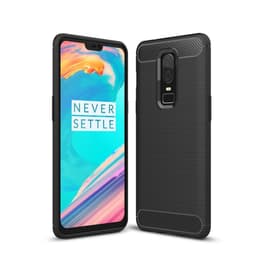 OnePlus 6 Karbon fiber Skal - Svart