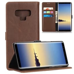 Samsung Galaxy Note 9 Stilrent plånboksfodral - Coffee