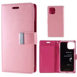 Mercury GOOSPERY Rich Diary till iPhone 11 Pro - Rosa