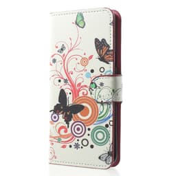 Samsung Galaxy S9 G960 Plånboksfodral - Butterfly and Circle