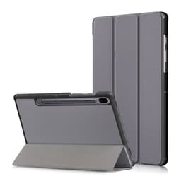 Kolminkertainen telinekotelo Samsung Galaxy Tab S6 - Harmaa