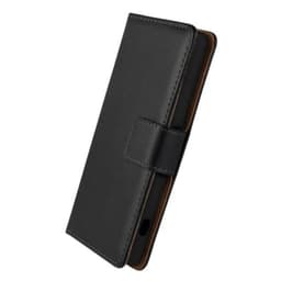 Sony Xperia Z3 Compact Plånboksfodral Läder - SVART