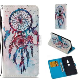 Sony Xperia XZ2 Plånboksfodral - Feather Dream Catcher
