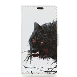 Huawei Y6 2018 Plånbokfodral - Bloody Wolf