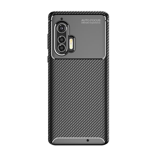 Motorola Edge+ Karbon fiber Skal - Svart