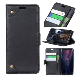 Motorola One Nappa Texture Plånboksfodral - Svart