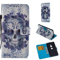Sony Xperia XZ2 Plånboksfodral - Cool Skull