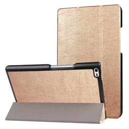 Kolminkertainen jalustan pöytäkuoren kansi Lenovo Tab 4 8: lle - kulta