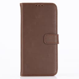Samsung Galaxy S10e Retro Plånboksfodral - Coffee