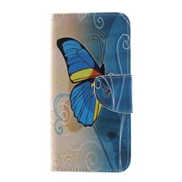 Samsung Galaxy S10+ Plånboksfodral - Blue Butterfly