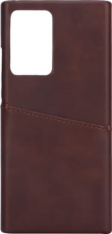 Onsala Samsung Galaxy Note20 Ultra kortfodral i läder (brun)