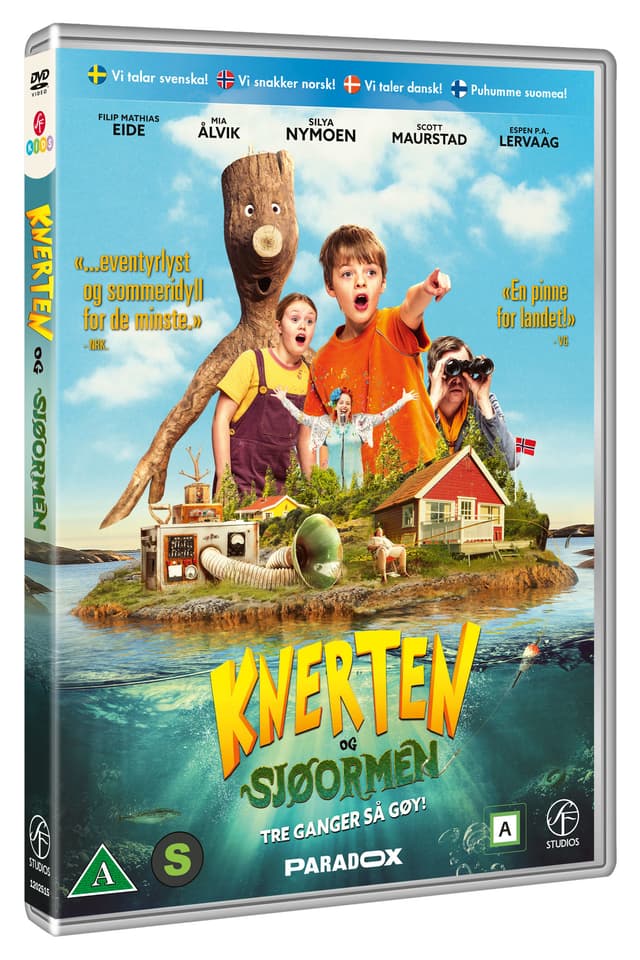 KNATTEN OCH SJÖORMEN (DVD)