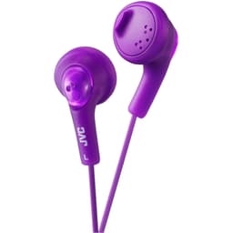 JVC Gumy Bass in-ear hörlurar (lila)