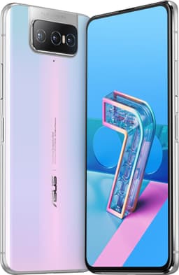 Asus ZenFone 7 Pro 5G älypuhelin 8/256GB (Pastel White)