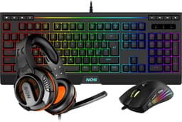 NOS Z-300 3-i-1-pakke med headset/tastatur/mus for gaming