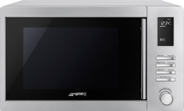 Smeg Universiel Fritstående Mikrobølgeovn MOE25X (rustfrit)