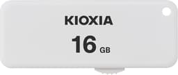 Kioxia TransMemory U203 USB-minne 16 GB (vit)