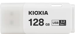 Kioxia TransMemory U301 USB-minne 128 GB (vit)