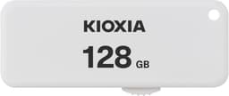 Kioxia TransMemory U203 USB-minne 128 GB (vit)