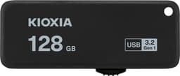 Kioxia TransMemory U365 USB-minne 128 GB (svart)