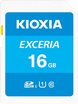 Kioxia Exceria 16GB SDXC minnekort