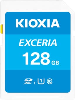 Kioxia Exceria 128GB SDXC minnekort