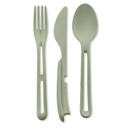 KLIKK, Bestickset, Organic grön 2-pack