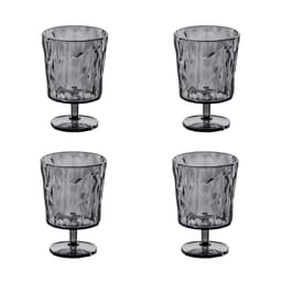 CLUB S, Goblet Glas, Transparent Antracit 8-pack