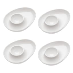 COLUMBUS, Äggkopp, Vit 4-pack