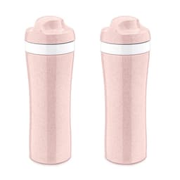 2-pack OASE Vattenflaska 425ml, Organic rosa