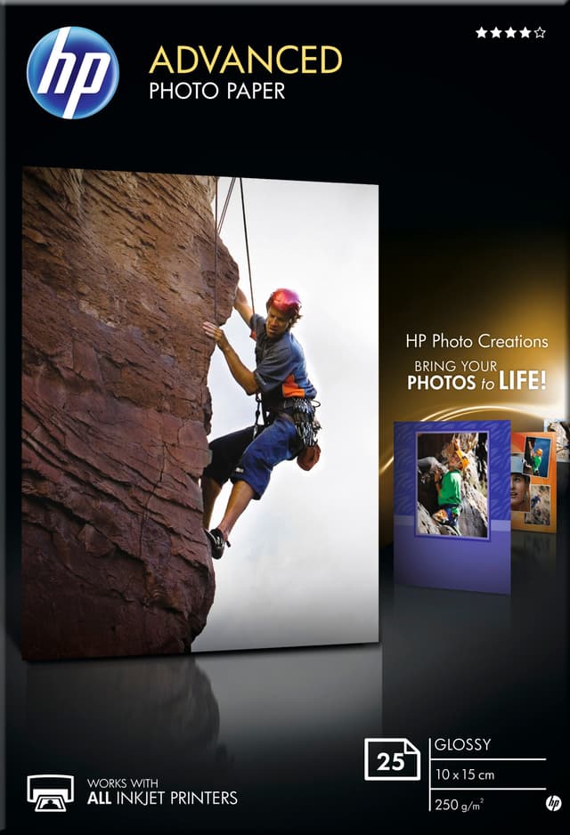 HP Advanced fotopapir Glossy 10x15cm