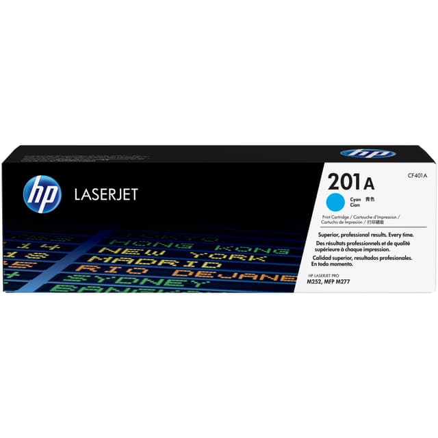 HP Tonerkasett 201A LaserJet Cyan