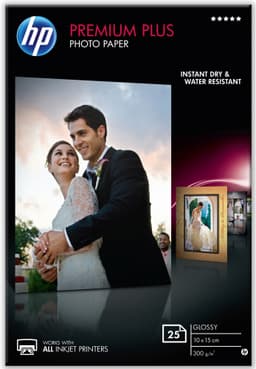 HP fotopapir Premium Plus 25 stk