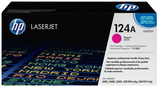 HP Tonerkasett Q6003A ColorSphere Magenta