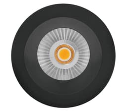 Alfa reflektor Soft Downlight 10W matt sort