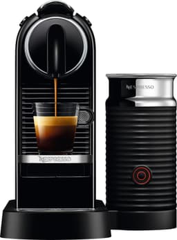 NESPRESSOCitiZ & Milk kaffemaskin fra DeLonghi, Sort
