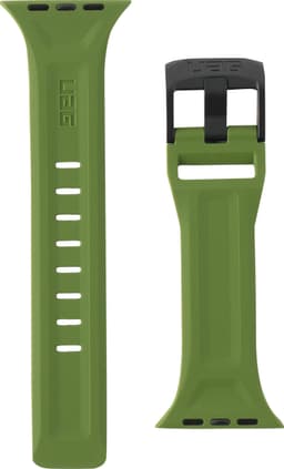 UAG Scout Apple Watch 42/44/45 mm silikoniranneke (oliivi)