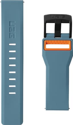 UAG Civilian Samsung Galaxy Watch 46mm silikonreim (skifer/oransje)