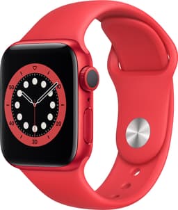 Apple Watch Series 6 40mm GPS (pun. alumiini/pun. urheilura.)