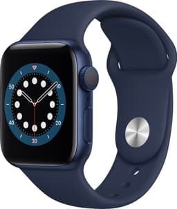 Apple Watch Series 6 40mm GPS (blå alu/marineblå sportsreim)