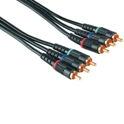 Hama YUV kabel 2x3 RCA (10 m)