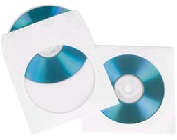 Hama CD- og DVD-papirlommer (100 stk.)